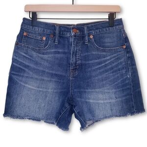Madewell Raw Hem Denim Shorts